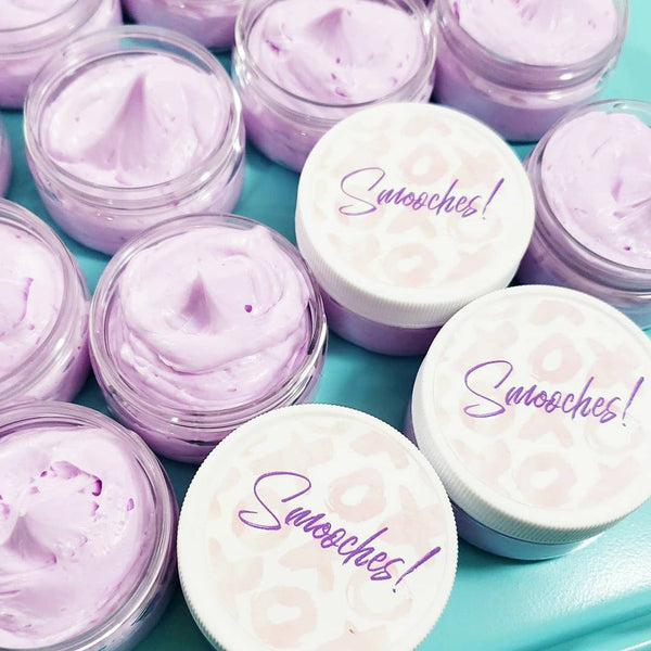 Smooches Handmade Whipped Body Butter lotion by Sunbasilsoap.com