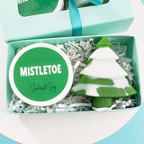 Mistletoe Christmas Mini Spa Gift www.sunbasilsoap.com