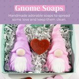 Valentine Gnome Bath Gift Set