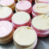 Handmade whipped body butter lotion by Sunbasilsoap.com