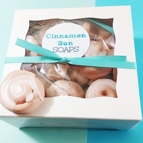 Cinnamon Bun Soap Gift Set www.sunbasilsoap.com