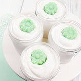 Gardenia emulsified sugar scrub soap at Sunbasilsoap.com