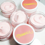 Orange Creamsicle Whipped Body butter available at Sunbasilsoap.com