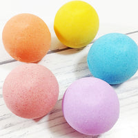 Rainbow Bath Bomb Gift Pack made with shea butter at Sunbasil Soap