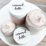 Caramel Latte Whipped Body Butter www.sunbasilsoap.com