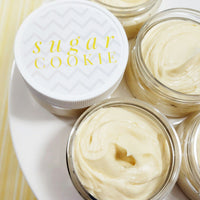 Sugar cookie body butter lotion www.sunbasilsoap.com