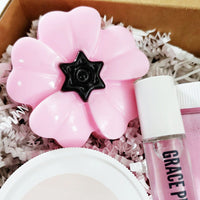 Grace Spa Gift set has been specially made by hand just for her for Mothers Day at Sunbasil Soap