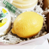 Lemon Spa Gift Set www.sunbasilsoap.com