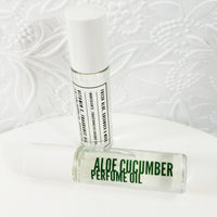  Aloe Cucumber Perfume Oil www.sunbasilsoap.com