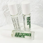  Aloe Cucumber Perfume Oil www.sunbasilsoap.com