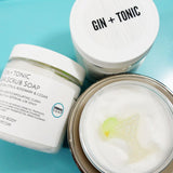 Gin and Tonic Body Scrub www.sunbasilsoap.com