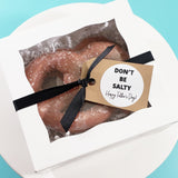 Don't Be Salty Soft Pretzel Soap Gift Set for Father's Day www.sunbasilsoap.com