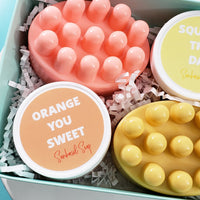 Orange and Lemon Bath Gift Set www.sunbasilsoap.com