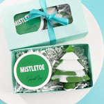 Mistletoe Christmas Mini Spa Gift www.sunbasilsoap.com