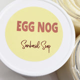 Egg Nog Body Scrub www.sunbasilsoap.com