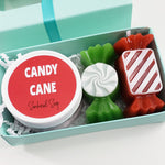 Candy Cane Mini Spa Gift www.sunbasilsoap.com