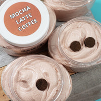 Mocha Latte Coffee Body Scrub www.sunbasilsoap.com