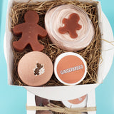 Gingerbread Holiday Bath Gift Set www.sunbasilsoap.com