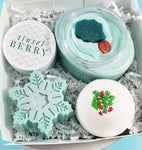 Tinsel Berry Christmas Spa Gift www.sunbasilsoap.com