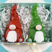 Christmas Gnome Handmade Soap Gift Set www.sunbasilsoap.com