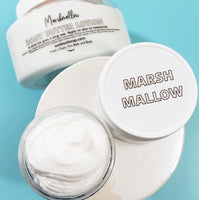Marshmallow Body Butter www.sunbasilsoap.com