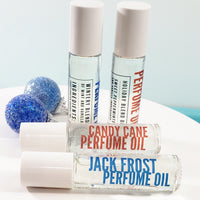 Christmas Perfume Oil Gift Pack: Two Roll On Perfumes www.sunbasilsoap.com