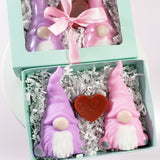 Valentine Gnome Bath Gift Set www.sunbasilsoap.com
