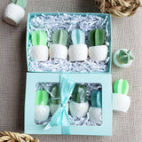 Mini Soap Cactus Gift Box www.sunbasilsoap.com
