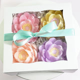 Mothers Day Flowers Artisan Soap Gift Box www.sunbasilsoap.com