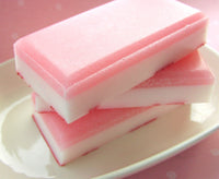 Yuzu yum sugar scrub soap handmade by Sunbasilsoap.com