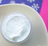 Snow body butter lotion www.sunbasilsoap.com