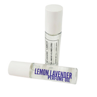 Lemon Lavender Perfume Oil www.sunbasilsoap.com
